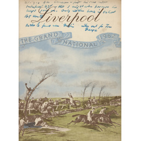 THE GRAND NATIONAL 1962 OFFICIAL RACECARD