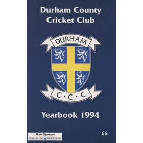 DURHAM COUNTY CRICKET CLUB YEARBOOK 1994