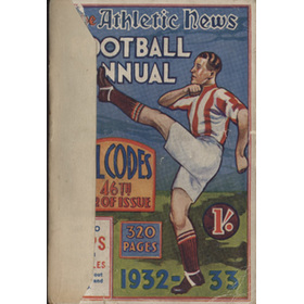 ATHLETIC NEWS FOOTBALL ANNUAL 1932-33