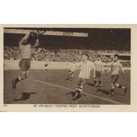 AMSTERDAM OLYMPICS 1928 FOOTBALL FINAL POSTCARD (URUGUAY V ARGENTINA)