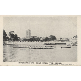 CAMBRIDGE UNIVERSITY V HARVARD UNIVERSITY 1906 BOAT RACE (PUTNEY)
