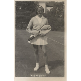 MARGARET COURT (AUSTRALIA) TENNIS POSTCARD