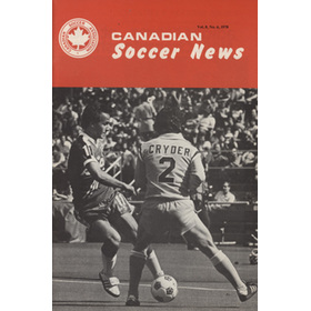 CANADIAN SOCCER NEWS - VOL.8, NO.6, 1978
