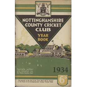 NOTTINGHAMSHIRE COUNTY CRICKET CLUB 1934 YEARBOOK