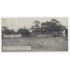 ATHLETIC FIELD - HERSHEY, PA. BASEBALL POSTCARD