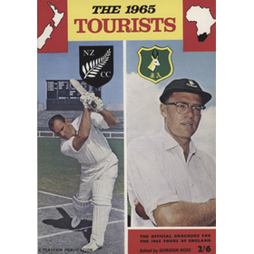 THE 1965 TOURISTS: THE OFFICIAL BROCHURE FOR THE 1965 TOURS OF ENGLAND BY NEW ZEALAND AND SOUTH AFRICA (GORDON ROSS