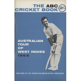 ABC CRICKET BOOK: AUSTRALIAN TOUR OF WEST INDIES 1965