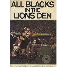 ALL BLACKS IN THE LIONS DEN