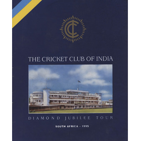 CRICKET CLUB OF INDIA 1995 (TOUR TO SOUTH AFRICA) SIGNED BROCHURE