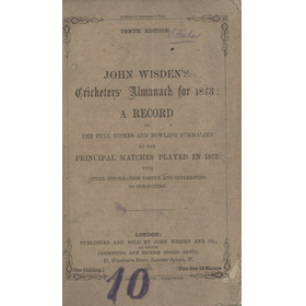 WISDEN CRICKETERS