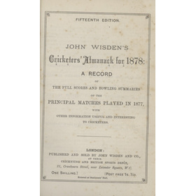 WISDEN CRICKETERS