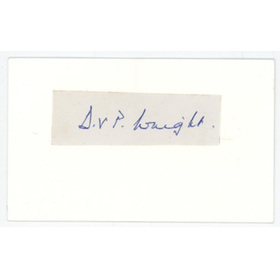 DOUG WRIGHT (KENT & ENGLAND) CRICKET AUTOGRAPH