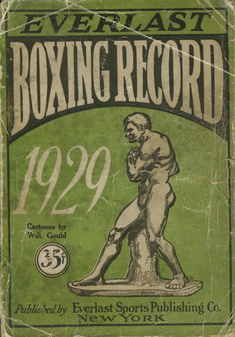 EVERLAST BOXING RECORD FOR 1929 Boxing Annuals