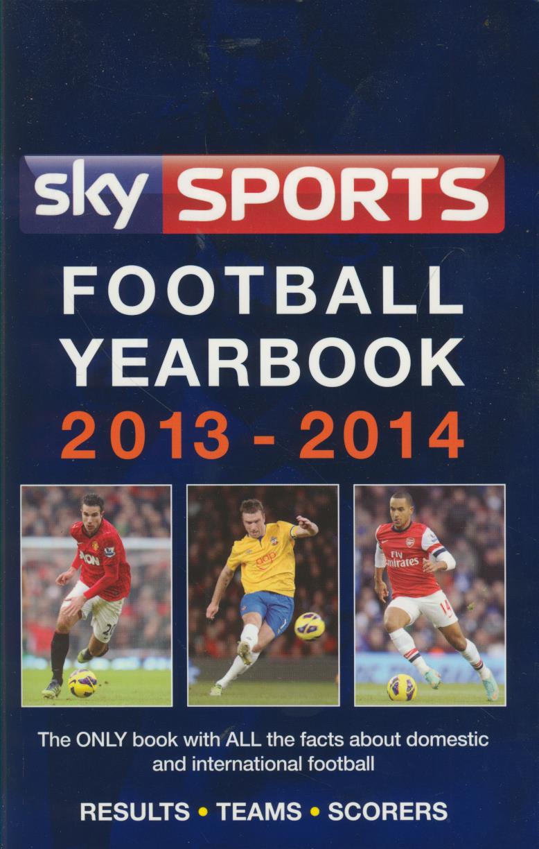 SKY SPORTS FOOTBALL YEARBOOK 20132014 Rothmans Football Yearbooks