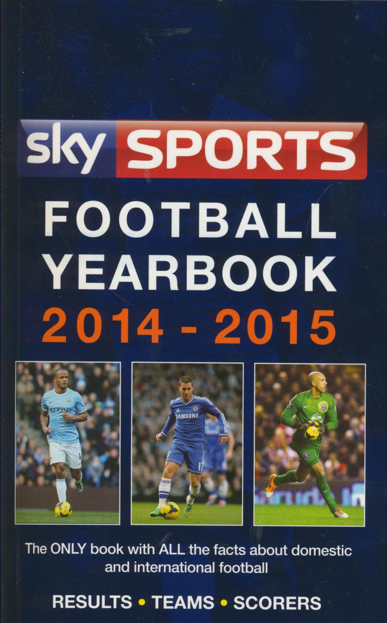 SKY SPORTS FOOTBALL YEARBOOK 20142015 Rothmans Football Yearbooks
