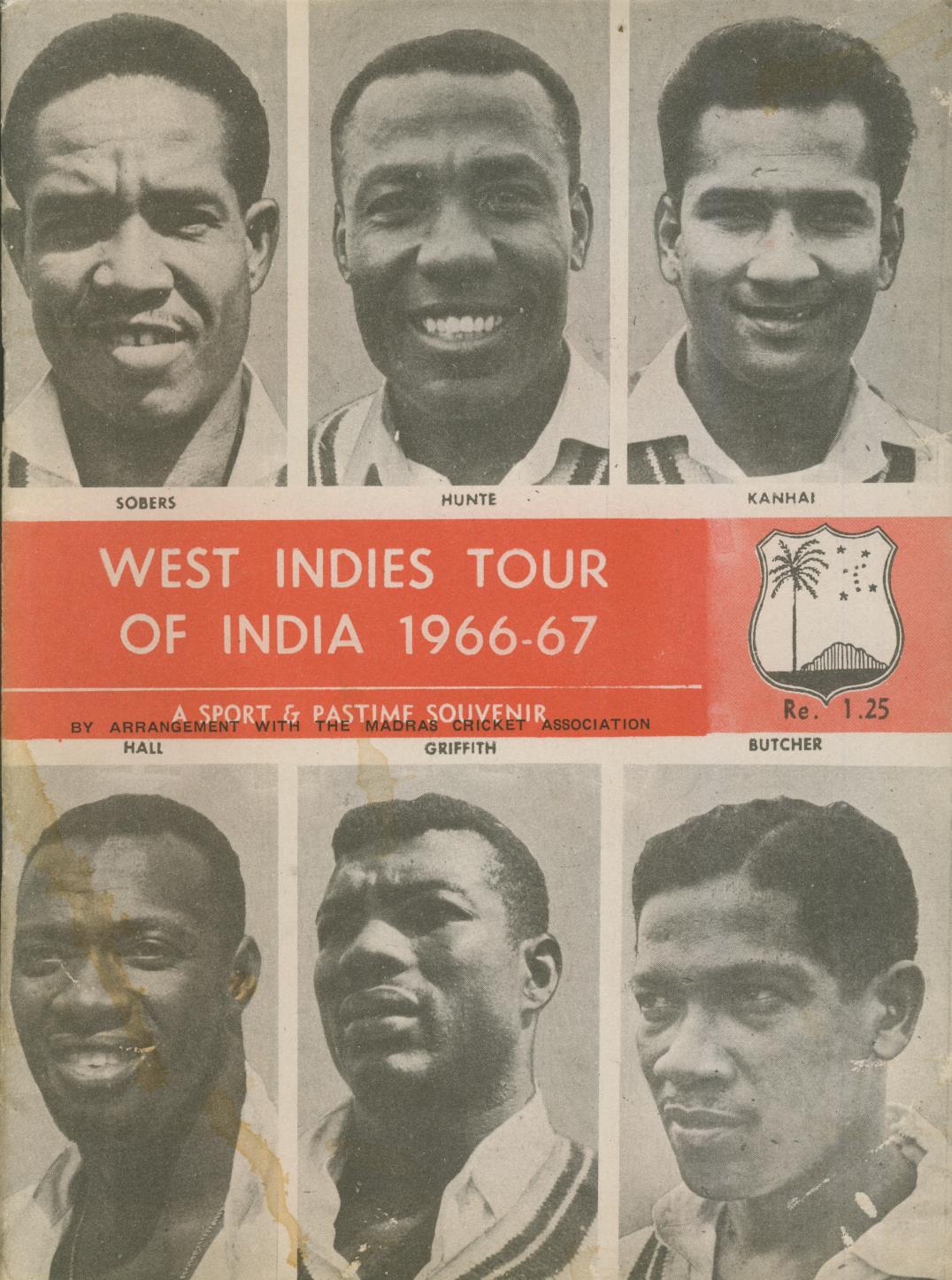 west indies cricket tour of england 1966