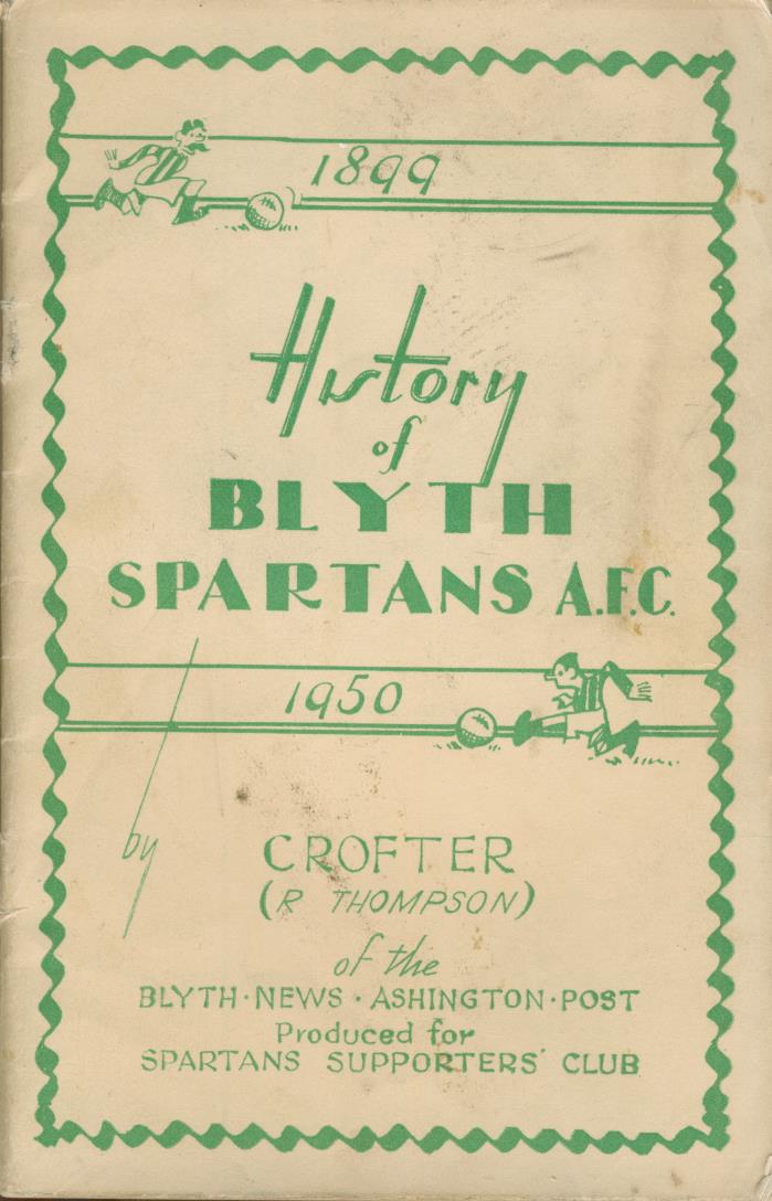 HISTORY OF BLYTH SPARTANS A.F.C. Books on Football Clubs
