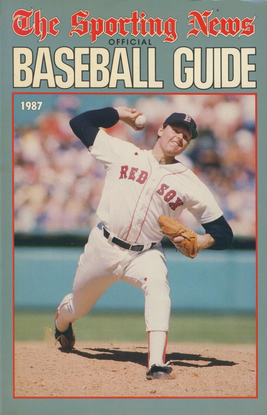 THE SPORTING NEWS OFFICIAL BASEBALL GUIDE 1987