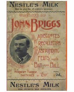 THE LIFE OF JOHN BRIGGS Cricket Biography & Memoir