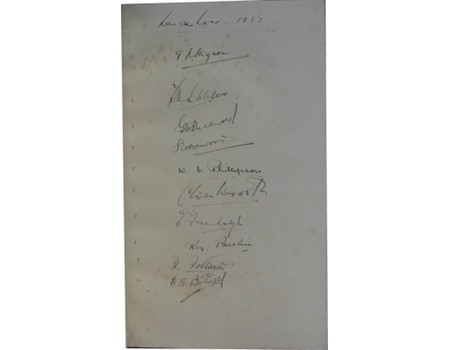 THE M.C.C. 1787-1937: REPRINTED FROM THE TIMES M.C.C. NUMBER MAY 25, 1937 (SIGNED BY LANCASHIRE CCC)