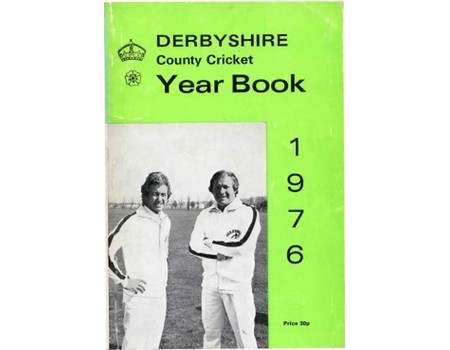 DERBYSHIRE COUNTY CRICKET YEAR BOOK 1976