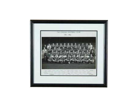 CHELSEA 1951-52 FOOTBALL PHOTOGRAPH