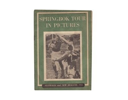 SPRINGBOK TOUR IN PICTURES 1956