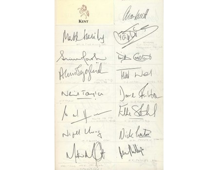 THE COWDREYS: PORTRAIT OF A CRICKETING FAMILY (MULTI SIGNED)