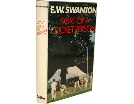 SORT OF A CRICKET PERSON