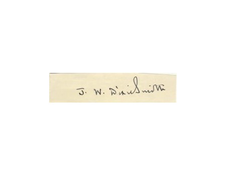 JOHN DIXIE-SMITH CRICKET AUTOGRAPH