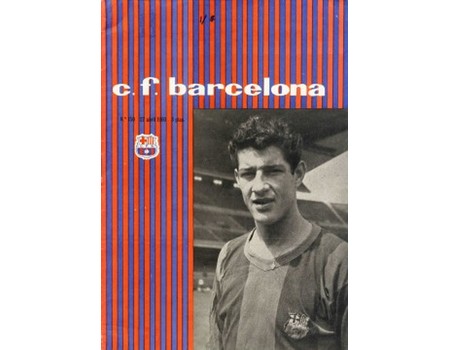 BARCELONA V REAL MADRID 1959-60 (EUROPEAN CUP SEMI-FINAL) FOOTBALL PROGRAMME