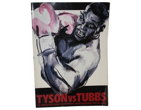 MIKE TYSON V TONY TUBBS 1988 (TOKYO) BOXING PROGRAMME