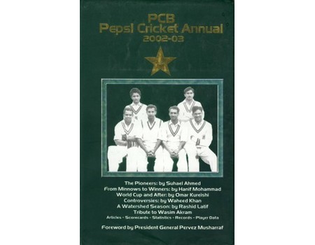 P.C.B. PEPSI CRICKET ANNUAL 2002-03