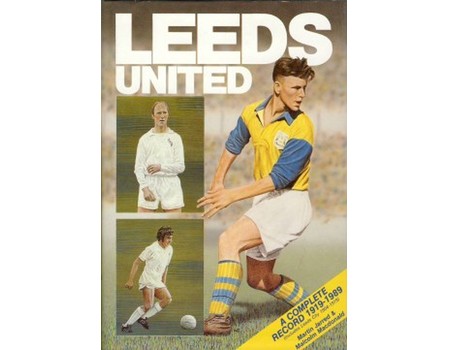 Photo Originale De L'équipe De Leeds United FC – Saison 1989-1990 – Vintage – Tirage Rare
