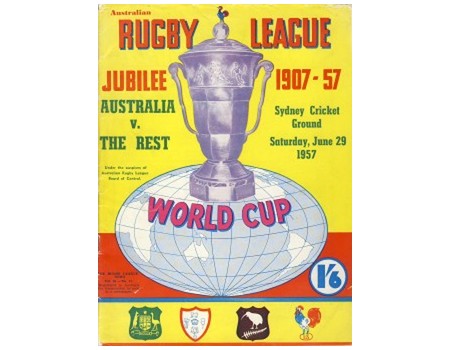 RUGBY LEAGUE WORLD CUP 1957 (AUSTRALIA)