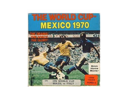 WORLD CUP FINAL - MEXICO 1970 8MM FILM (BRAZIL V ITALY)