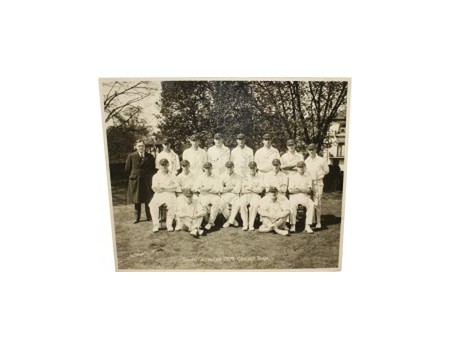 SOUTH AFRICA 1929 SIGNED CRICKET PHOTOGRAPH