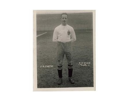 JACK SMITH (BOLTON WANDERERS) FOOTBALL POSTCARD