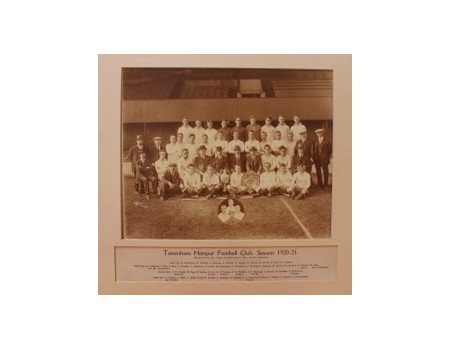 TOTTENHAM HOTSPUR 1920-21 (FA CUP WINNING SEASON) FOOTBALL PHOTOGRAPH