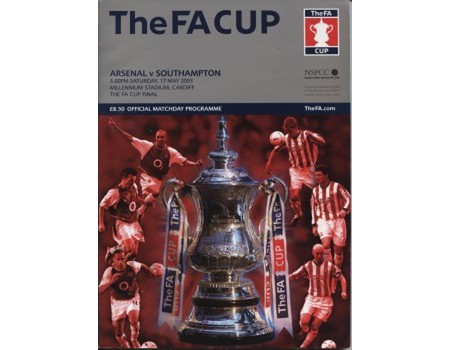 ARSENAL V SOUTHAMPTON 2003 (F.A. CUP FINAL) FOOTBALL PROGRAMME