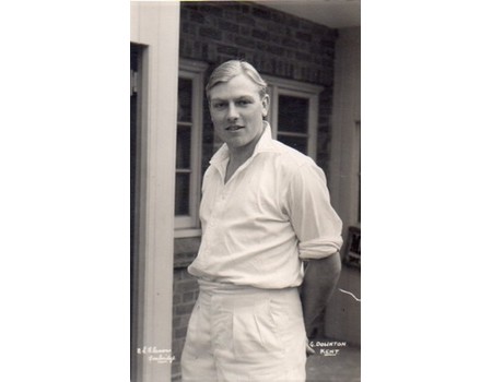 GEORGE DOWNTON (KENT) CRICKET POSTCARD