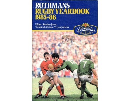 ROTHMANS RUGBY YEARBOOK 1985-86 (HARDBACK)