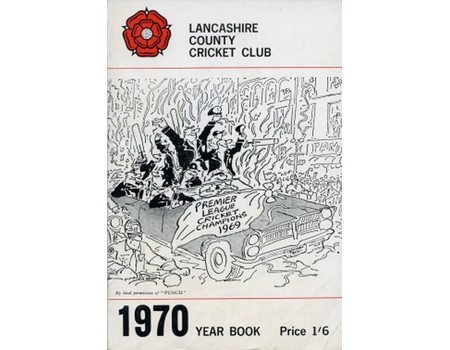 OFFICIAL HANDBOOK OF THE LANCASHIRE COUNTY CRICKET CLUB 1970