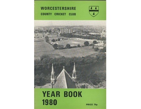 WORCESTERSHIRE COUNTY CRICKET CLUB YEAR BOOK 1980