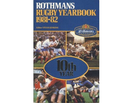 ROTHMANS RUGBY YEARBOOK 1981-82