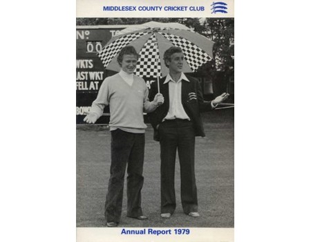 MIDDLESEX COUNTY CRICKET CLUB ANNUAL REPORT 1979