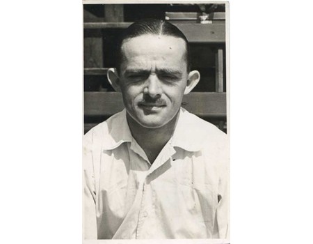 ERIC MEADS (NOTTINGHAMSHIRE) 1950 CRICKET PHOTOGRAPH