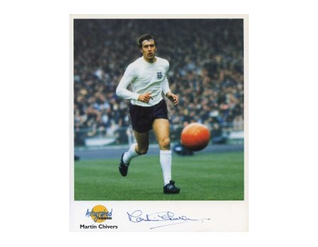 MARTIN CHIVERS (SOUTHAMPTON, SPURS & ENGLAND)