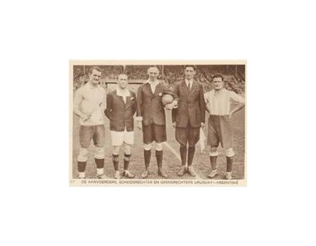 AMSTERDAM OLYMPICS 1928 FOOTBALL FINAL POSTCARD (URUGUAY V ARGENTINA)