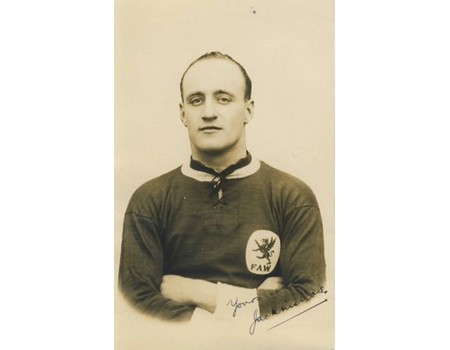 JACK NICHOLLS  (NEWPORT COUNTY, CARDIFF CITY & WALES) C 1924 FOOTBALL POSTCARD